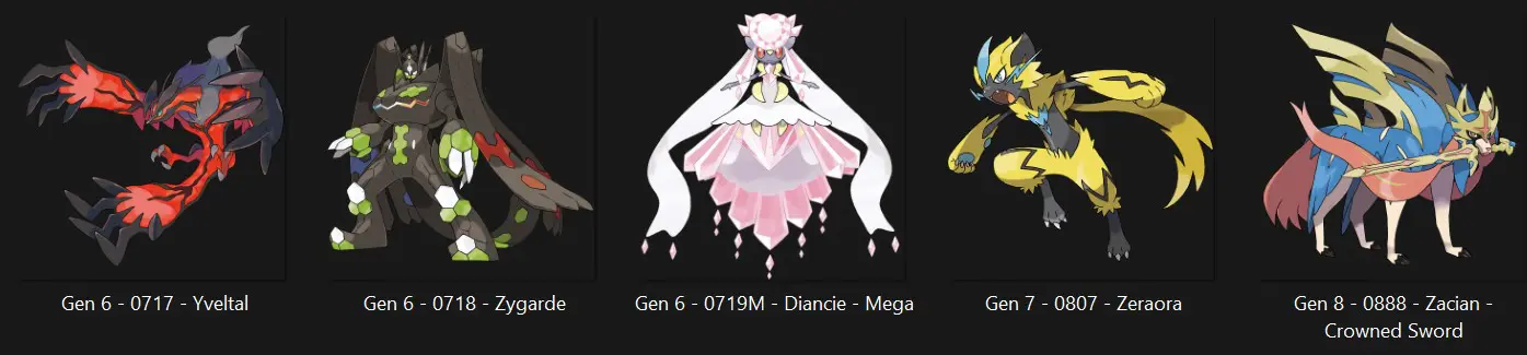 Nuevos Pokémon de Master Ball