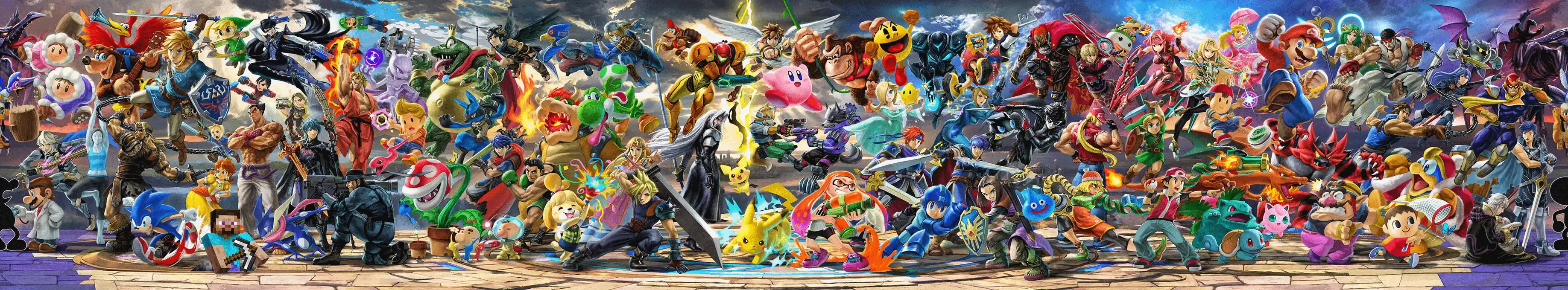 Super Smash Bros Ultimate Fighters Banner