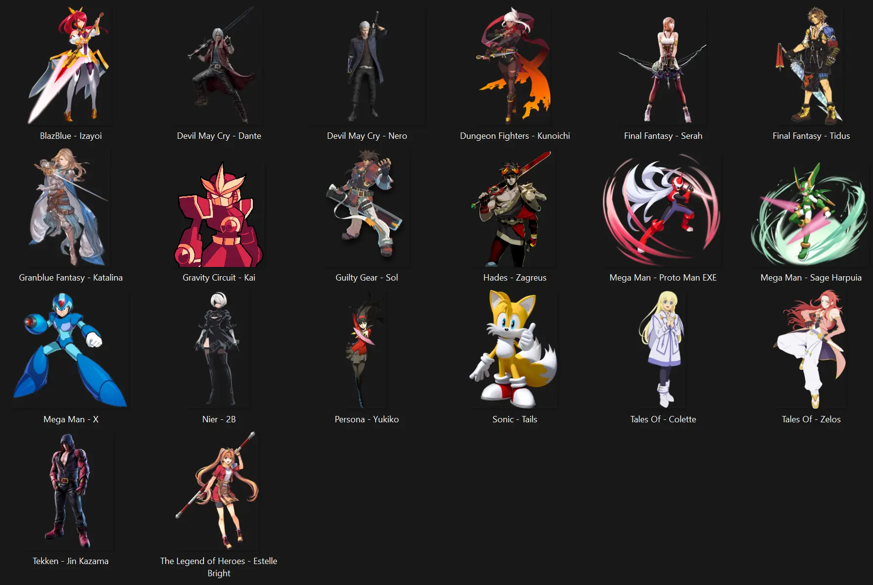 New Assist Fighters - Guest