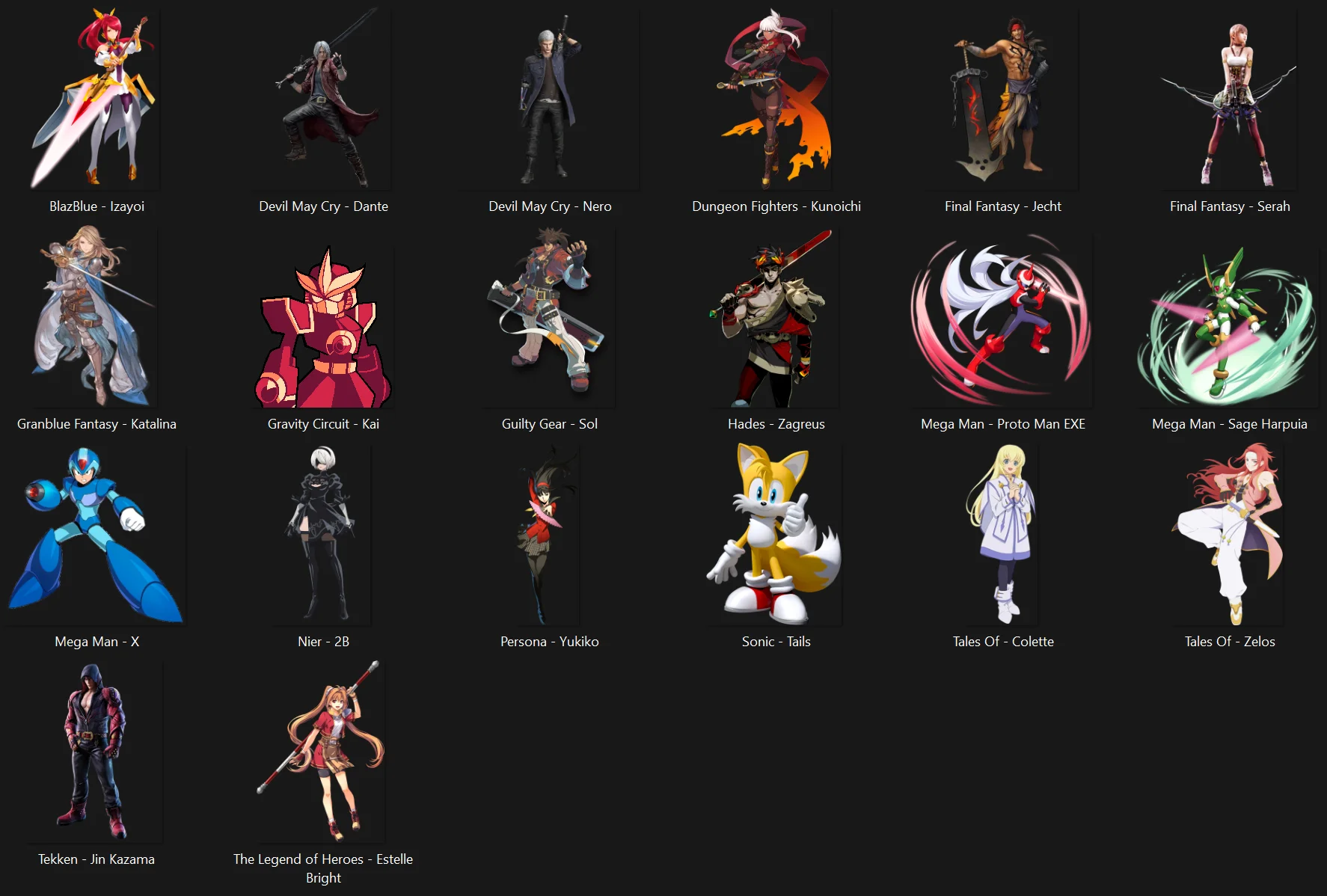 New Assist Fighters - Guest