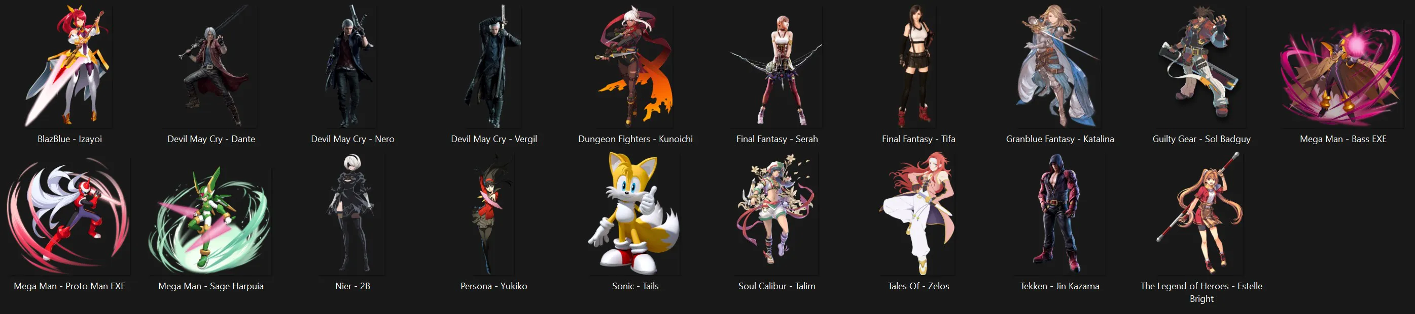 New Assist Fighters - Guest