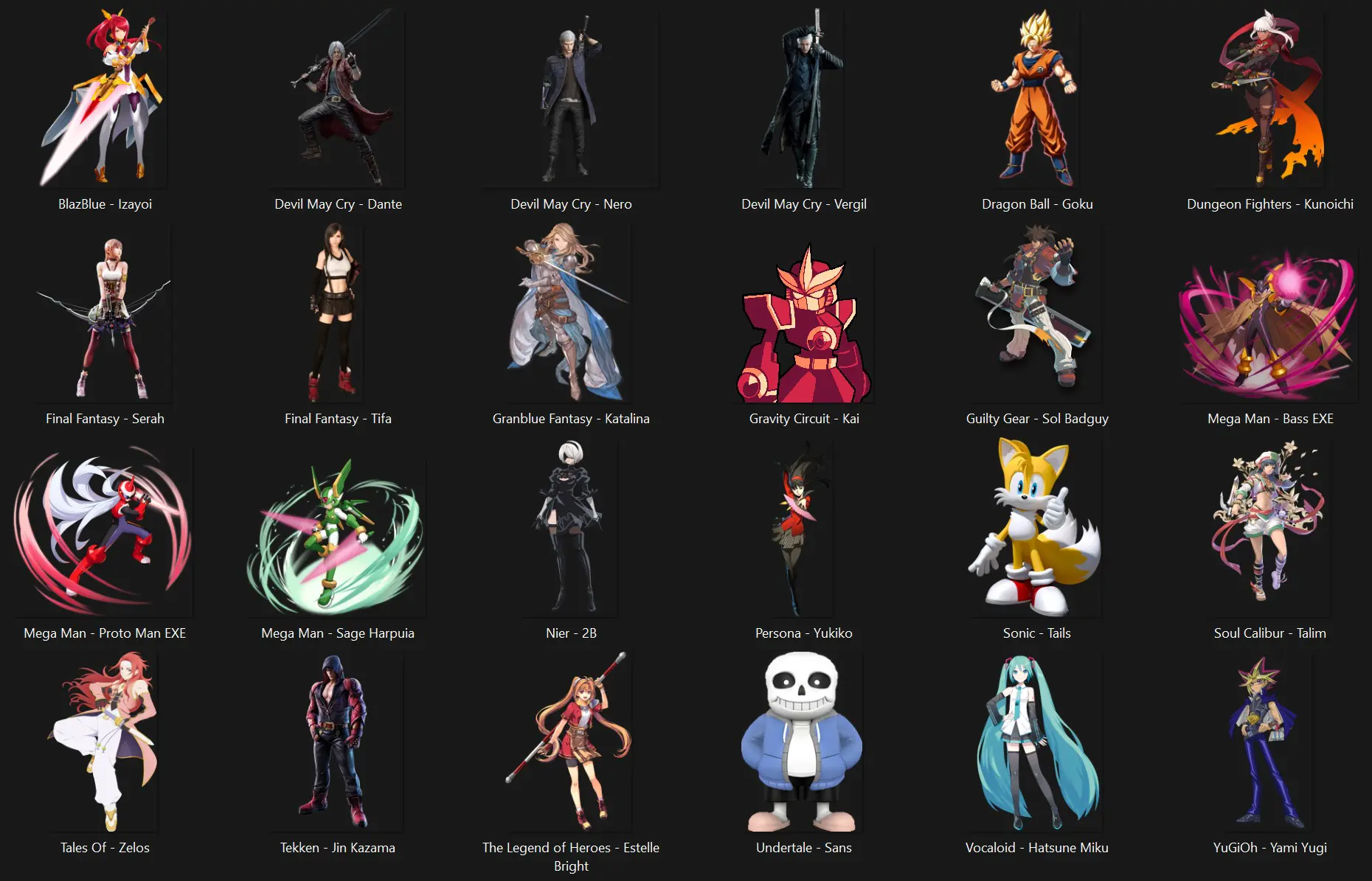 New Assist Fighters - Guest